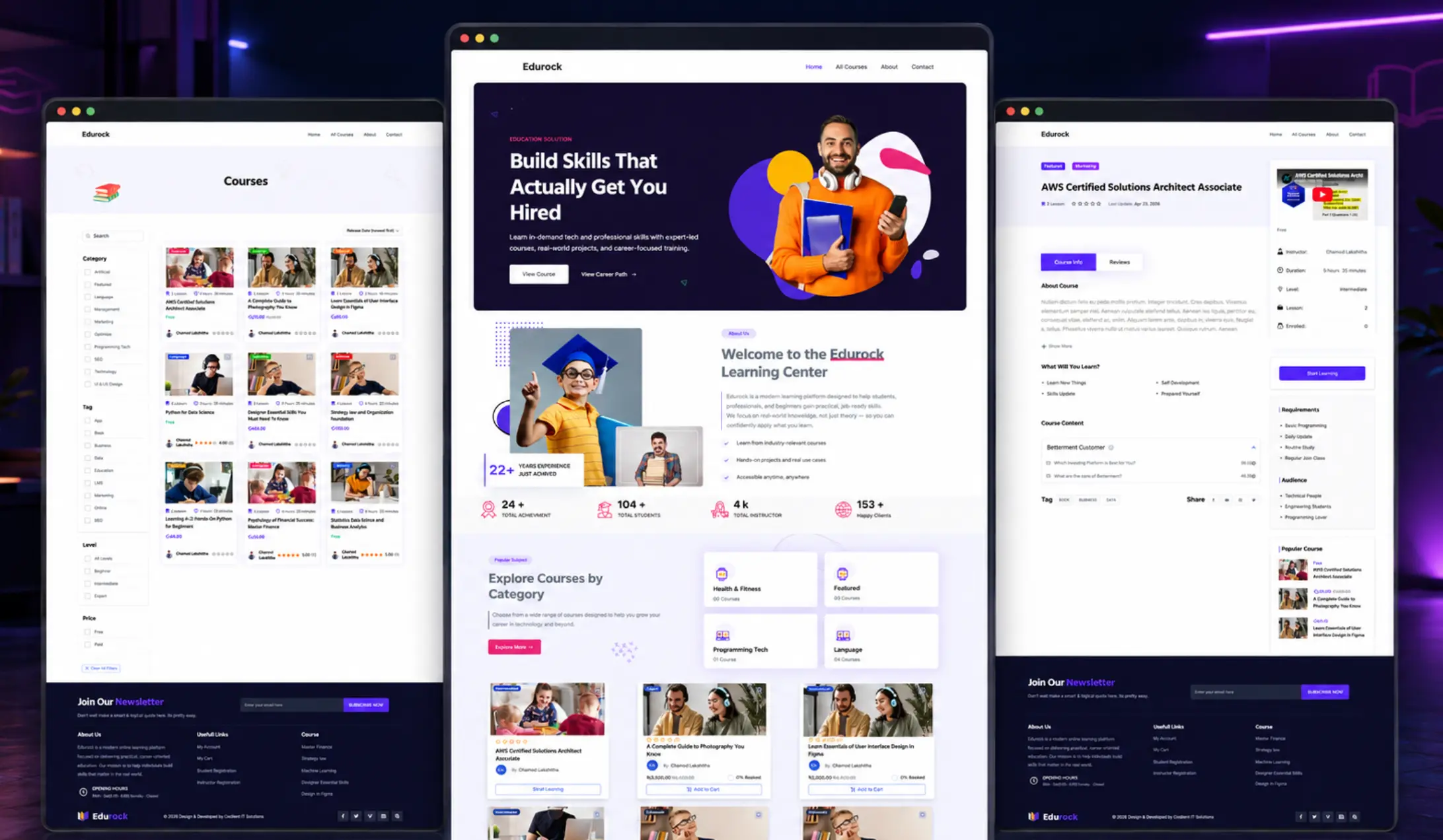 Edurock eLearning Platform