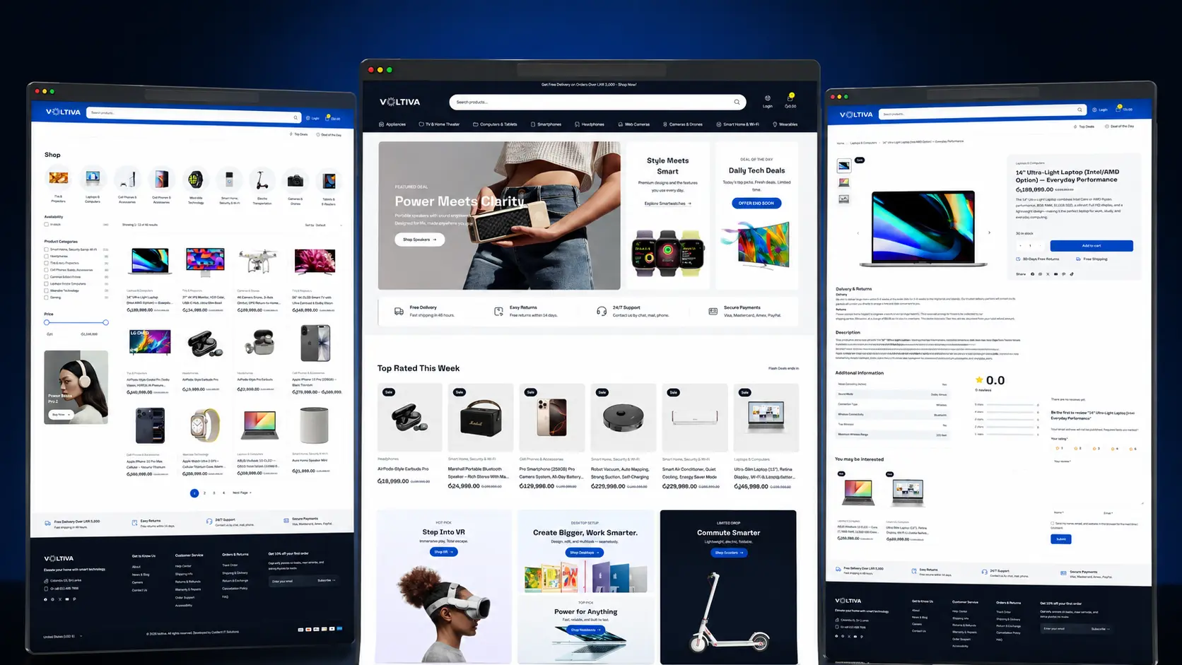 Electronics eCommerce Store